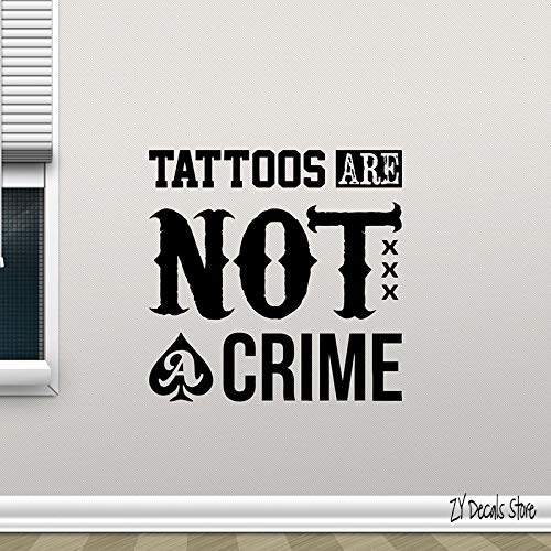 Buy Generic Tattoo Quote Wall Decal Studio Salon Poster Vinyl Sticker Decor Art Mural Removable Wallpaper For Tattoo Studio L482 Blush 42x42cm Online At Low Prices In India Amazon In