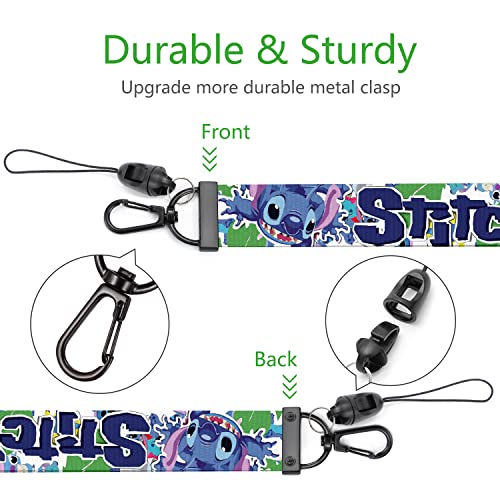 Neck Lanyard With Id Badge Holder For Keys Key Chain Card Cute Cartoon Lanyards For Women Men Guys Girl Boys Kids Teachers Keychains Gs362 #TOP4