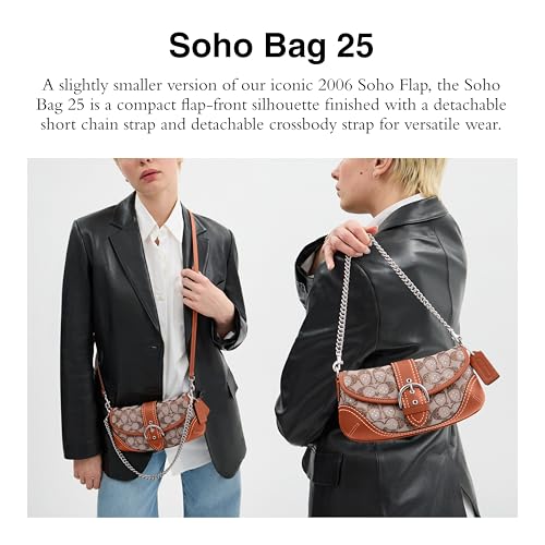 Coach Soho Bag 25 in Crystal Signature Jacquard2