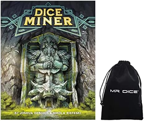 My Pet Elephant Dice Miner Card Board Game Bundle with Drawstring Bag image 2