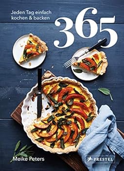 Hardcover 365: Jeden Tag einfach kochen & backen [German] Book