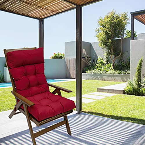 Waterproof Adirondack Chair Cushion,50-Inch Rocking Chair Cushion,Rocking Chair Pad Set Furniture Cushions Pads With Ties For Garden Outdoor/Indoor/Sofa/Tatami/Car Seat #TOP6