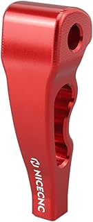 NICECNC Aluminum Red Gear Shift Knob Compatible with Can am Maverick X3 900 HO, X3 Max R, Trail 1000 2019-2022 Sport 1000, Commander 1000 4x4 DPS /700/800/Max 800R Replacement for 707000711 707000978