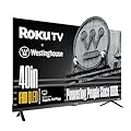 Westinghouse Roku TV - 40 Inch Smart TV, FHD QLED Television w/Dolby Digital+, Wi-Fi & Mobile App Connectivity, Flat Screen, Bluetooth, Compatible w/Apple AirPlay, Alexa, & Google Assistant