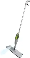 Rodo Esfregão Spray Mop Giratório 360° De Limpeza Microfibra Reservatório 300ml Gatilho Dispenser Chão Borrifador 3 em 1