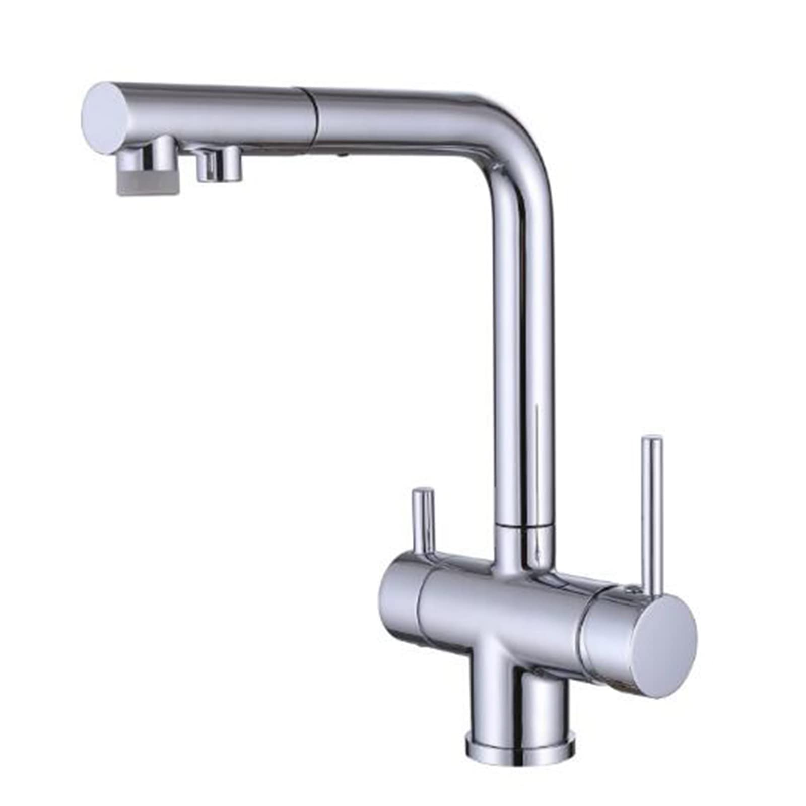 Robinet de cuisine eau potable blanc pour simplifier vos recettes
