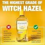Dickinson's Original Witch Hazel Pore Perfecting Toner | 100% Natural Distilled Witch Hazel | America's #1 Toner | Refines Pores | Removes Impurities & Oil | 16 Fl Oz - Image 5