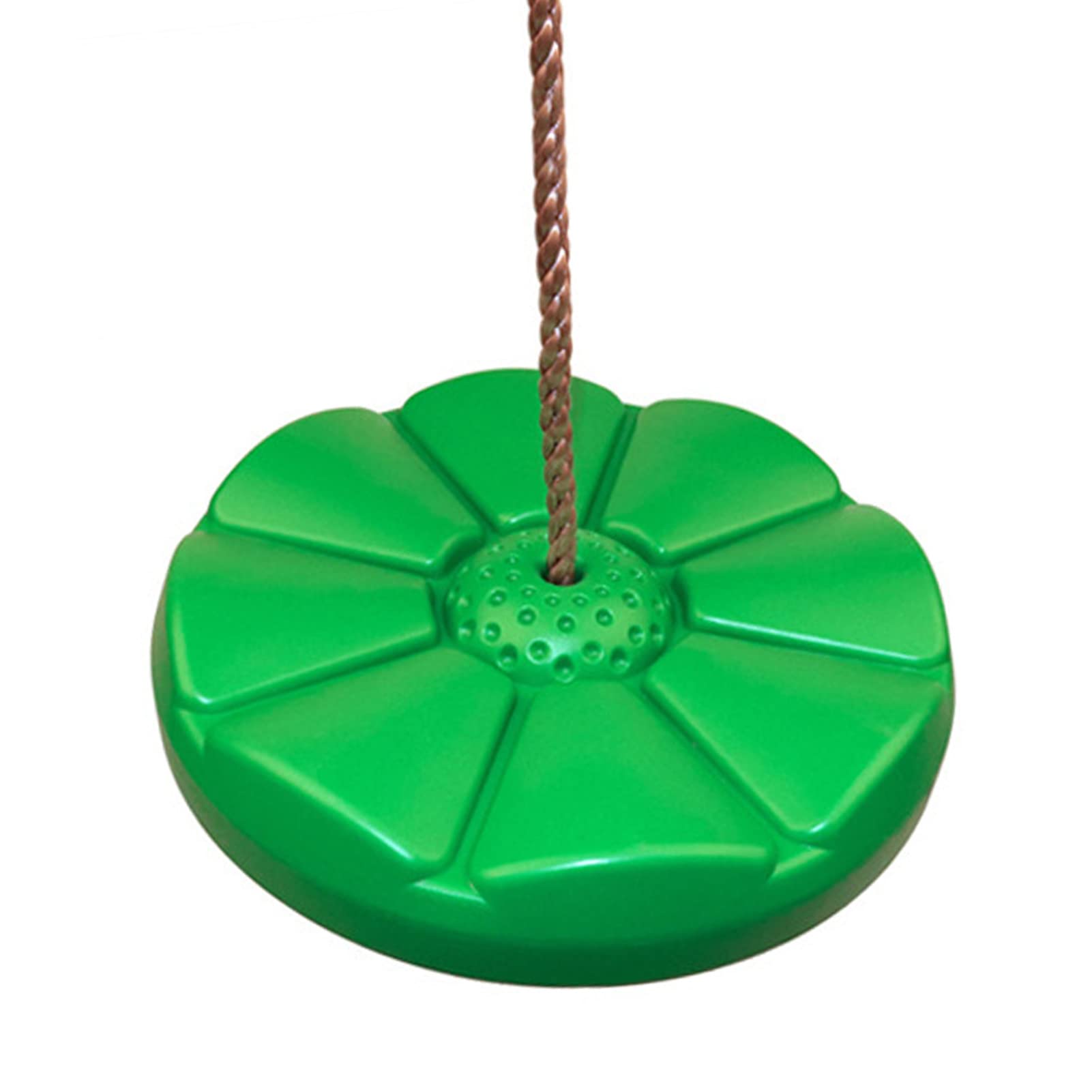 Scheibenbaumschaukel, Robust, mit PE-Seil für, Outdoor-Spielgeräte für Abenteuerspielplätze (Green)