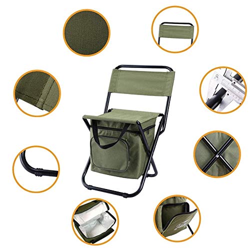 Chaise de camping pliante robuste jusqu'à 200 kg pour terrains difficiles - 5