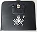 Zest4Canada Masonic Regalia Smart File Case for MM/WM Apron with Soft Handle in Black with G