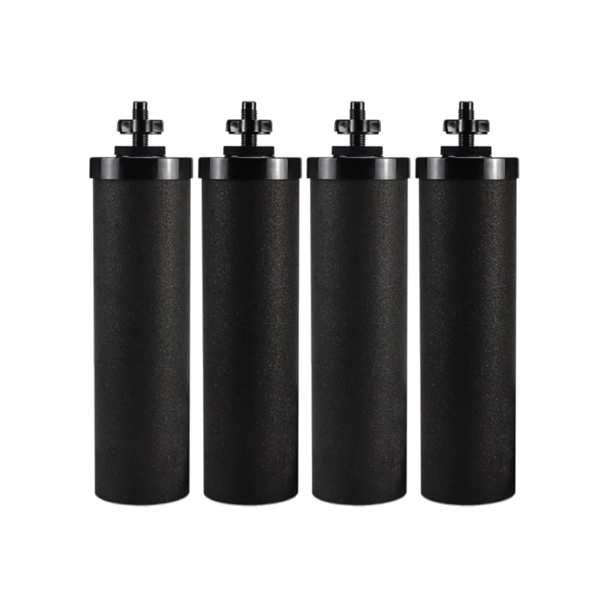 4 pcs Water Filter Replacement for Berkey BB9-2 Black Activated Carbon Filters System Compatible with Berkey Gravity Filter Purification Elements