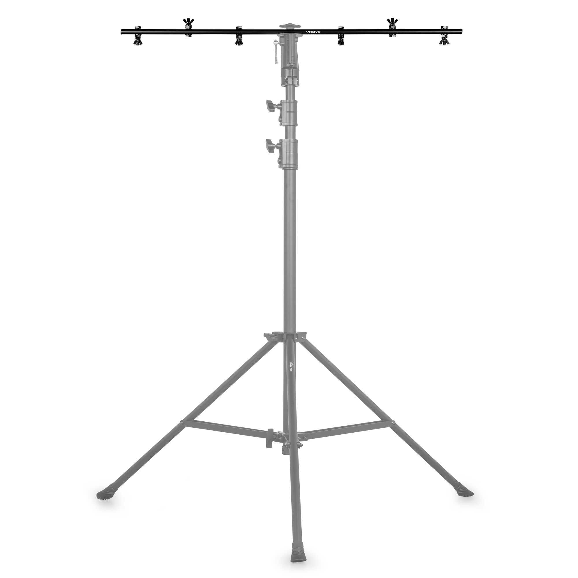VONYX LSQ36 Barre en T pour 6 Jeux de Lumière ou Accessoires pour Pied de Lumière LSQ30 - 100 cm