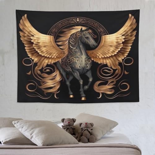 Tapisserie murale cheval avec impression numérique 3D haute définition