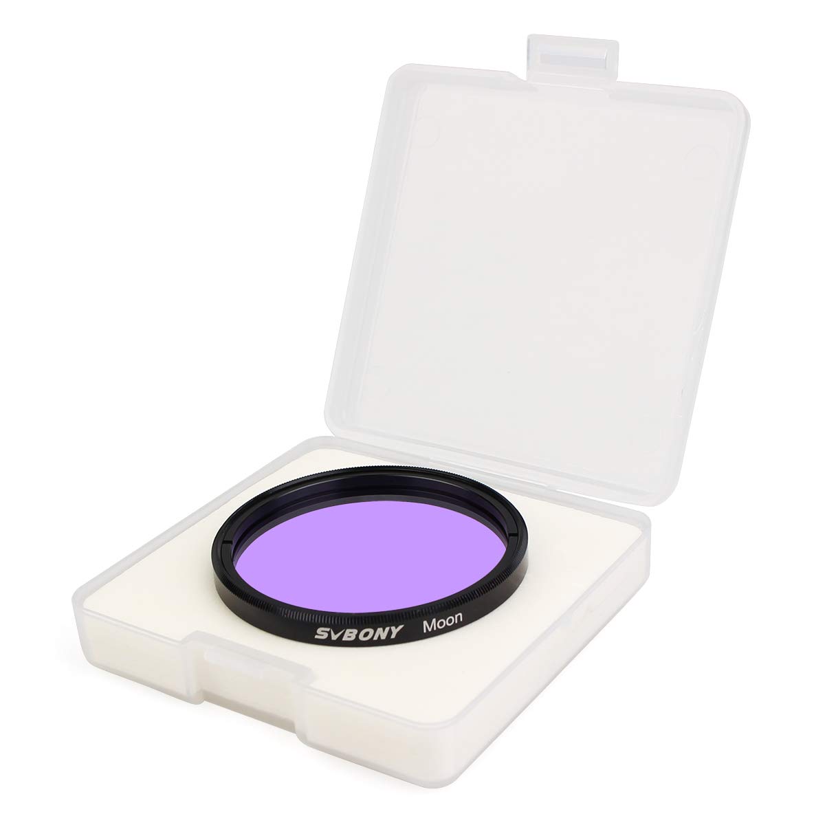 Svbony Filtre Télescope 2", Filtre Lunaire pour l'oculaire du Télescope, Bord Métallique et Lentille, Réduire l'éblouissement et Améliorer Le Contraste d'observation Lunaire