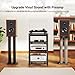 Fosi Audio TB10D 2 Channel Stereo Amplifier, Class D Mini Power Integrated Amplifiers 600W for Passive Speakers/Bass Shaker, Home Audio Component Desktop Amp Receiver TPA3255 with Bass Treble Control