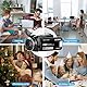 ORDRO B320 Videokamera Camcorder 1080P, 18X Zoom Vlog Kamera, Nachtsicht Kamera, 270° Drehbares HD-Display für Vlogging, YouTube und Videoaufnahmen​