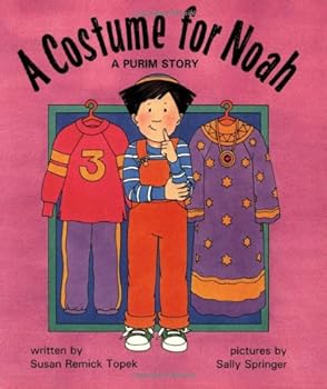 Paperback A Costume for Noah: A Purim Story Book
