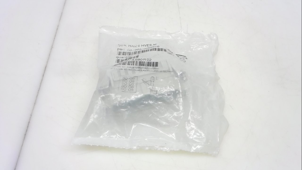 Harting 09340062616 Heavy Duty Power Connectors MALE INSERT 6 POLES CAGE CLAMP