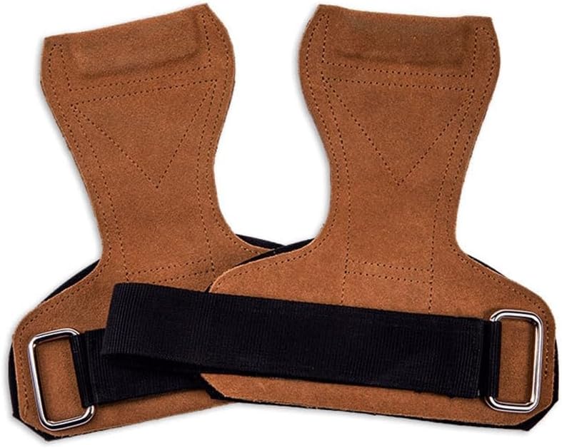 Fitness Men and Women Squatting Hard Pull Palm and Cowhide Wrist Guard