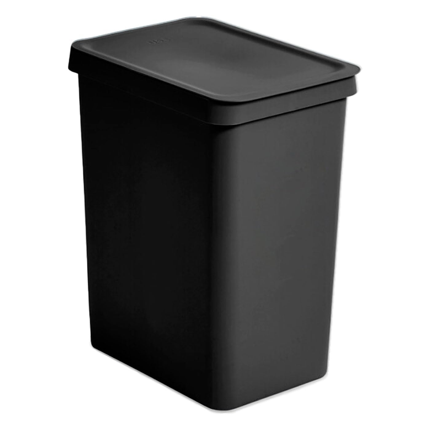 Poubelle rectangulaire anti odeur 28L plastique pour petit espace