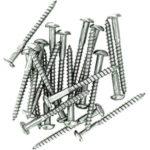 Singularity Supplies Faserplattenschrauben, 4,5 mm x 30 mm, 20 Stück