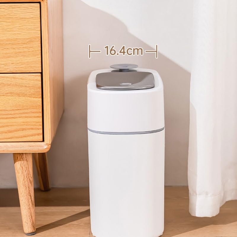 PP Material Trash Can for Home Use Kitchen Bathroom Bedroom Garbage