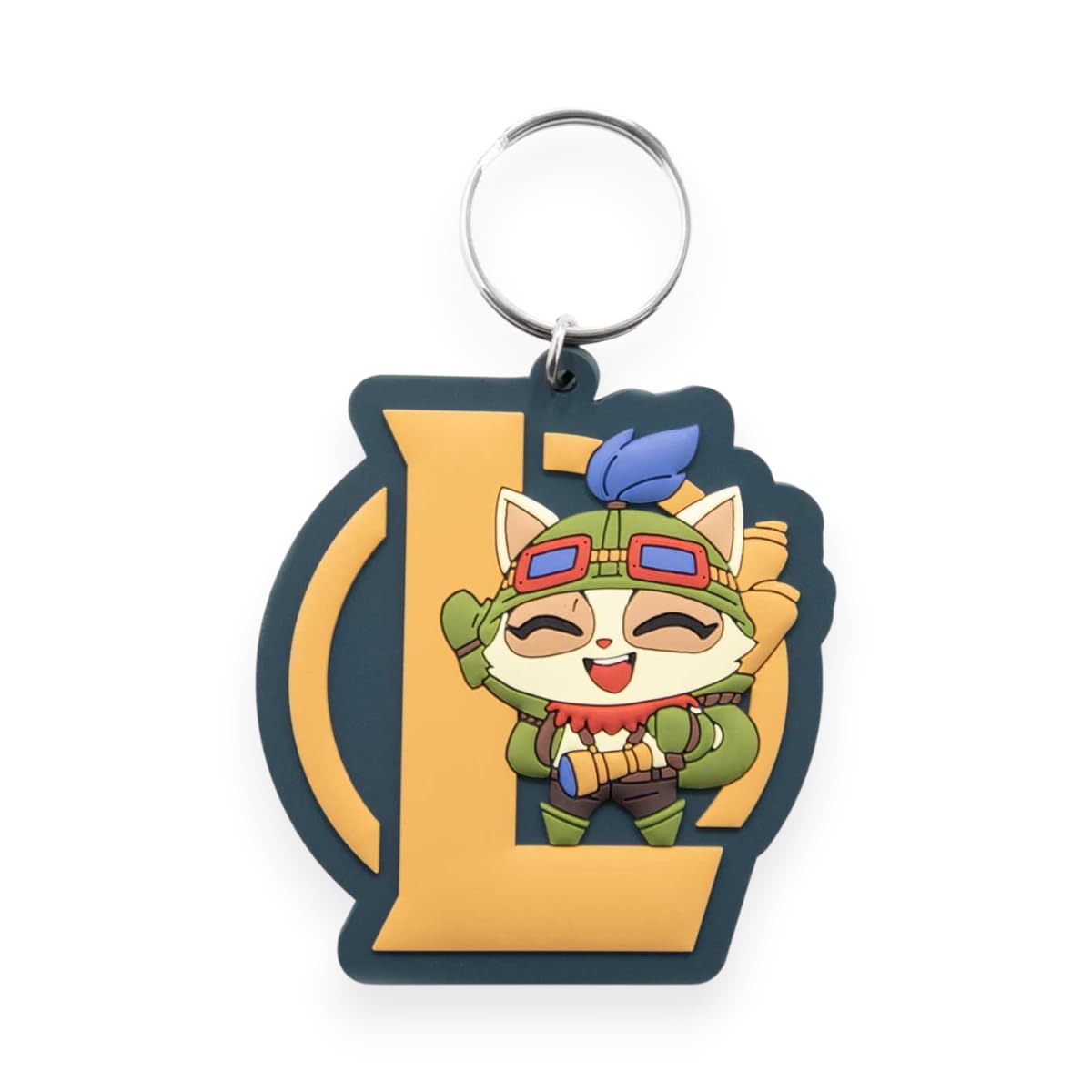 Pyramid International League Of Legends Teemo Keyring Rubber Keychain Fob Gaming