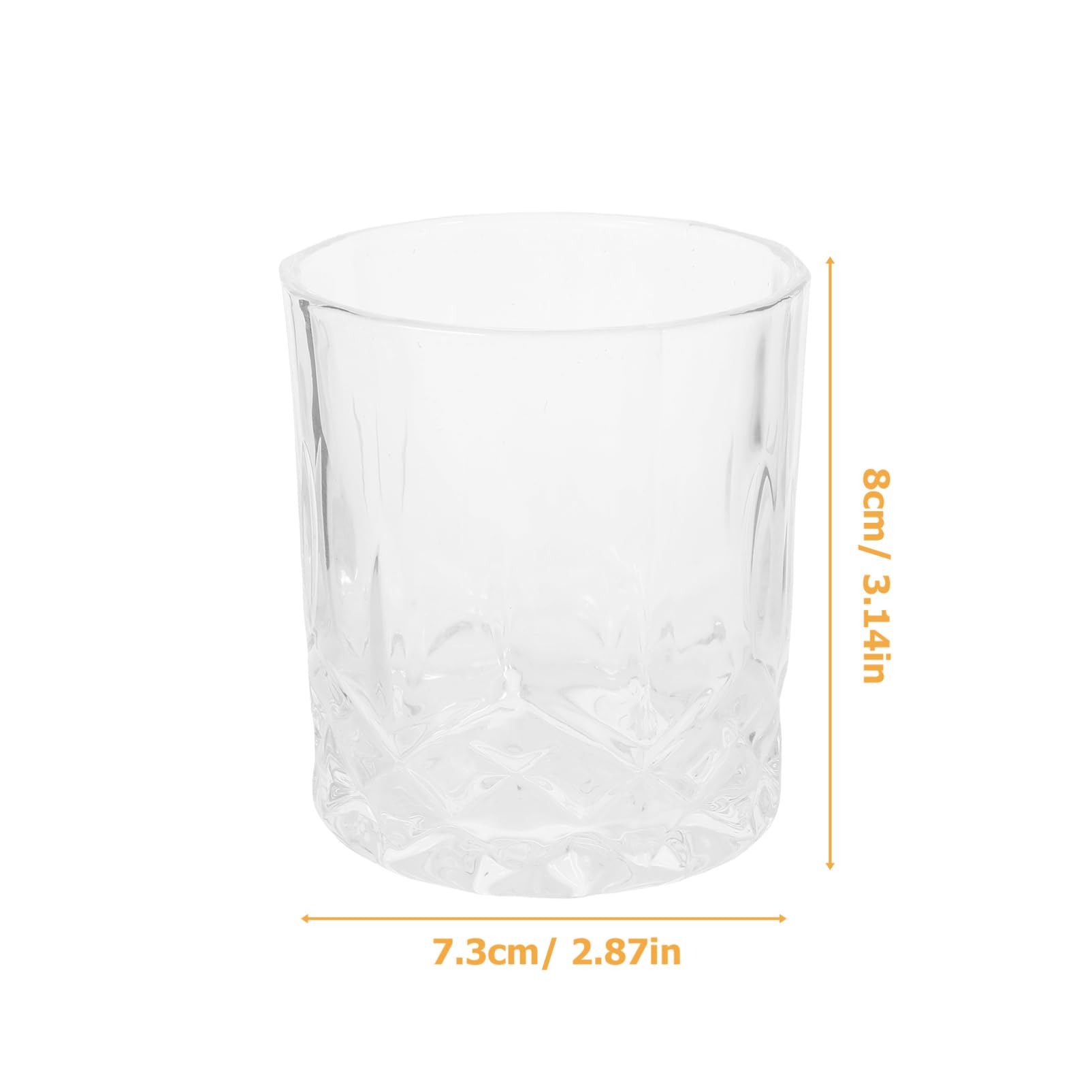 PRETYZOOM 4 Juegos Vaso De Whisky Vasos Para Beber Pequeños Taza De Café Copas De Coctel Copas De Vino Flotantes Vasos De Coctel De Lujo Vasos De Cerveza Cóctel Vidrio Transparent 4 Uds * 4