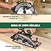 Sierra Circular, TECCPO Profesional 1200W 5800RPM Sierra Circular Eléctrica, con Hoja de...