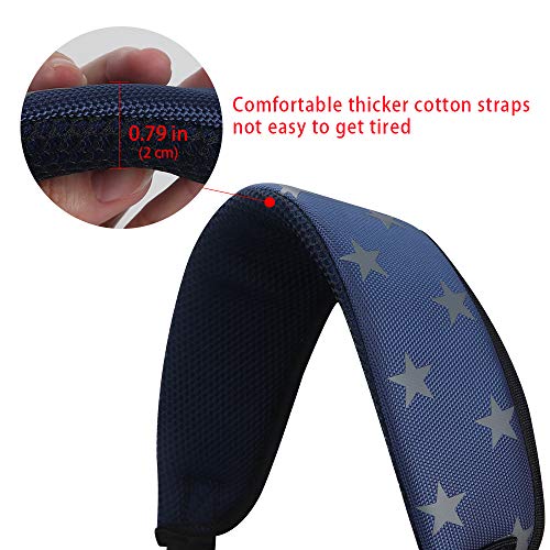 Craftsman Golf Adjustable Waterproof Star Golf Bag Backpack Double Shoulder Strap Replacement #TOP2
