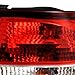 Spec-D Tuning Tail Trunk Lights Red Clear Compatible with BMW E46 3-Series 4Dr 1999-2001 L+R Pair Taillight Assembly