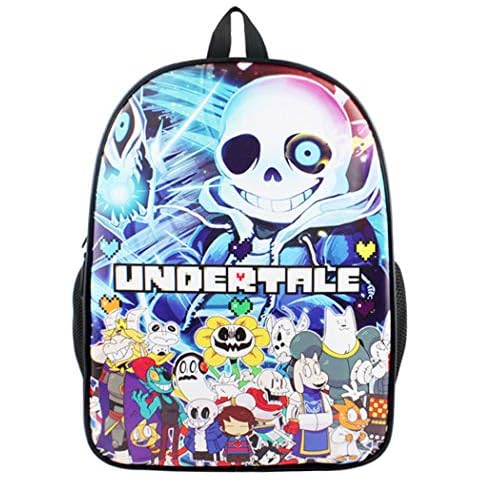 WANHONGYUE Undertale Game Image Printing Backpack Rucksack Packsack School Bag for Student Boys and Girls 8 Cover