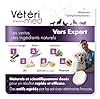 Vétérimed Vermifugo Veterinario per Cani - Compresse vermifughe Naturali e appetitose per l'igiene intestinale dei Cani - Prodotto in Francia - 15 compresse