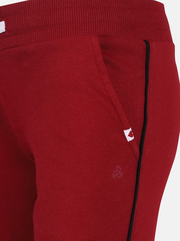 Image of Jockey AG68 Girls Super Combed Cotton French Terry Graphic Printed Relaxed Fit Joggers