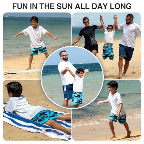 Image of Kanu Surf Boys' Avalon Quick Dry UPF 50+ Beach Swim Trunk