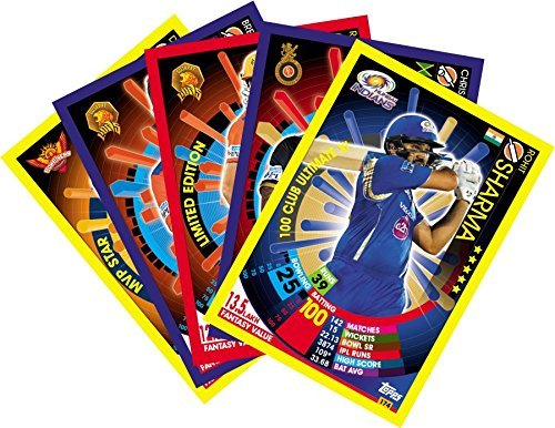 Amazon.com: Topps India Cricket Attax 2017/18 Carry Box : Sports & Outdoors