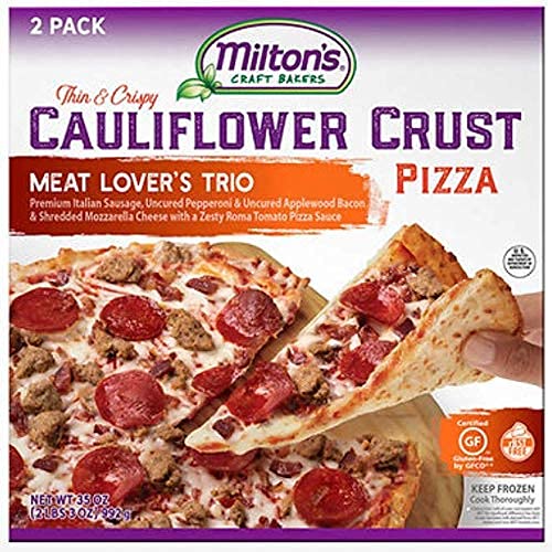 Kirkland Signature Cauliflower Crust Pizza, Supreme, 2count r/Costco