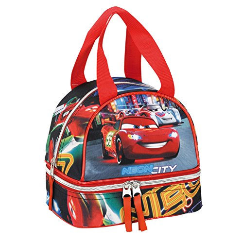 Preisvergleich Produktbild Cars Montichelvo 21403 Lunchbeutel, Blau / Rot