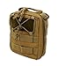 Lightning X Gunshot Trauma/Hemorrhage Control Kit in MOLLE IFAK Pouch - TAN