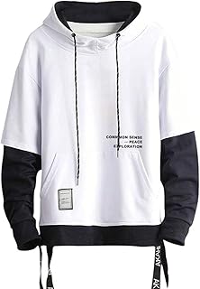 Moshtashio Men\'s Hoodies Pullover Hooded Sweatshirt Top Blouse Casual Hoody with Pocket