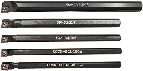 Miniatura 18 de SNR0008K11 SNR0010K11 SNR0012M11 SNR0012M11 Soporte de herramientas de torneado de carburo indexable con 3 piezas de insertos de taladro de torneado