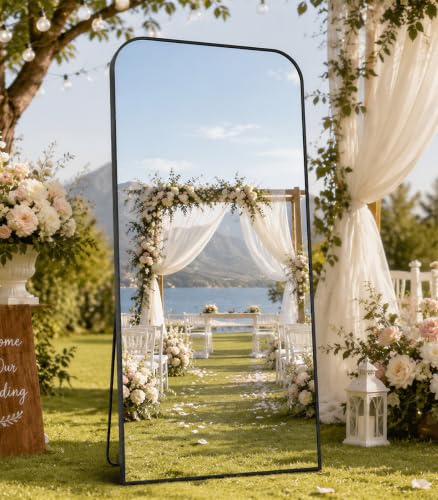 Image of Koonmi Full Length Mirror, 67 inchx30 inch Mirror Full Length with Stand