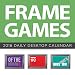 2016 Frame Games Daily Desktop Calendar