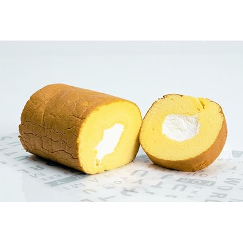 木島平産 米粉 ふわふわロールケーキ ハーフ2本(農村木島平) | 食品 デザート ケーキ ロールケーキ グルテンフリー 米粉 長野県 信州 木島平村