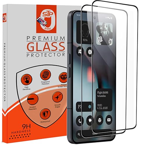 Image of Premium Tempered Glass Screen Protector Guard Compatible For Nothing Phone 3 5G (6.67 Inch, Pack of 2) | Edge to Edge Coverage With Easy to installation kit for Smartphone