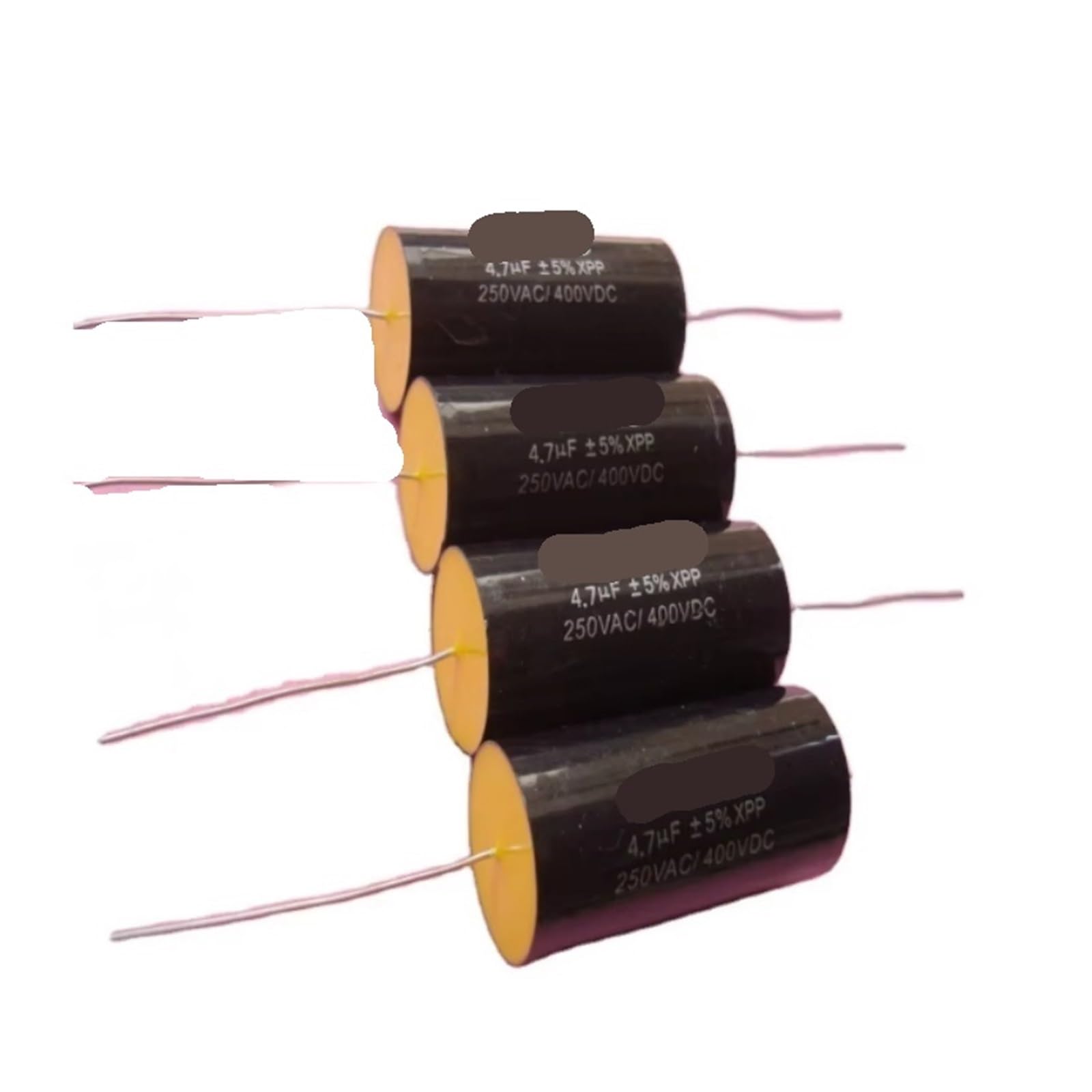 BALYDLUL 2PCS 4.7UF 5.6UF 8.2UF 12UF 15UF 400V capacitor(15UF 34X56)