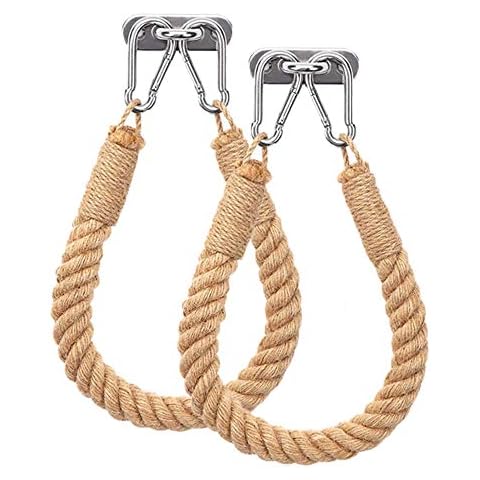 Nautical Rope Toilet Paper Holder Antique Industrial Secures Towel Ring Holder Rustic Wall Mounted Nautical Decoration for Bathroom Kitchen (23.6 Inch) Cover