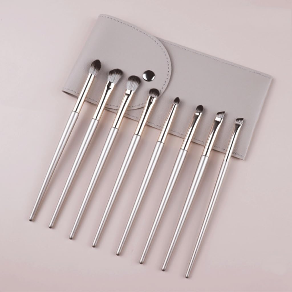 Kit pinceaux yeux 8 pièces aux poils souples anti-chute pour dégradés parfaits