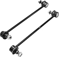 Vista 1513 de Detroit Axle - Kit de suspensión delantera de 10 piezas para Chevy Aveo Aveo5 Pontiac G3 Wave 2 Ready Struts Assembly 2 Enlaces de barra