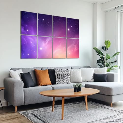 8 Paneles Acústicos Decorativos Autoadhesivos Absorbentes de Sonido 48"x32" VVLUXIDECO miniatura 6